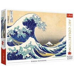 Puzzle Hokusai Katsushika Große Welle vor Kanagawa 1000T