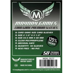 Sleeves MDG Premium 7077 63,5x88 (50) 125%