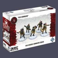 Dust Tactics Red Guards Command Squad DT051