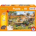 Puzzle Schleich Tierrettung 60T