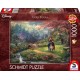 Puzzle Thomas Kinkade Disney Mulan Blossoms of Love