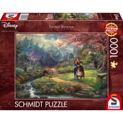 Puzzle Thomas Kinkade Disney Mulan Blossoms of Love