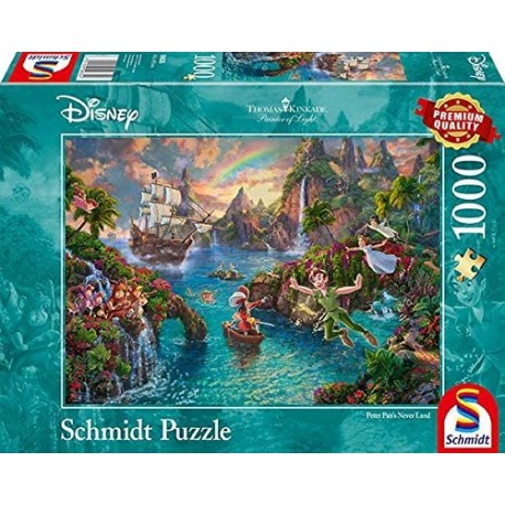 Puzzle Kinkade Disney Peter Pan 1000T