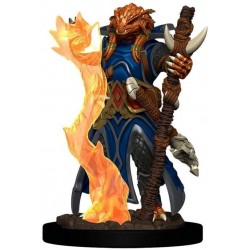 Dungeons & Dragons Fantasy Miniatures Icons of the Realms Premium Figures W4 Dragonborn Sorcerer Female Prepainted
