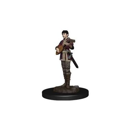 Dungeons & Dragons Fantasy Miniatures Icons of the Realms Premium Figures W4 Half-Elf Bard Female Prepainted