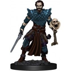 Dungeons & Dragons Fantasy Miniatures Icons of the Realms Premium Figures W4 Human Warlock Male Prepainted