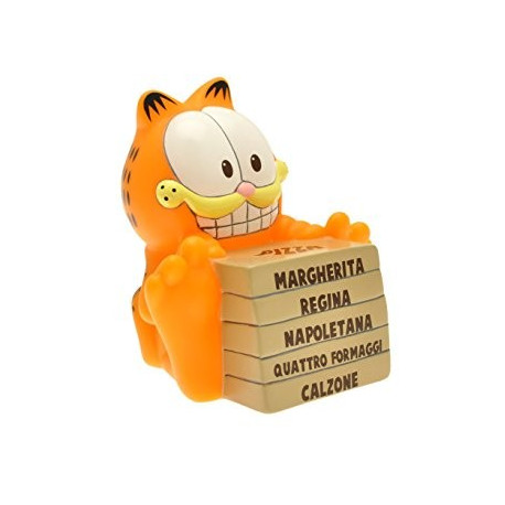 Garfield mit Pizza - Mini-Sparschwein