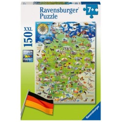 Puzzle: Meine Deutschlandkarte (150Teile)