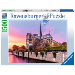 Puzzle: Malerisches Notre Dame (1500 Teile)