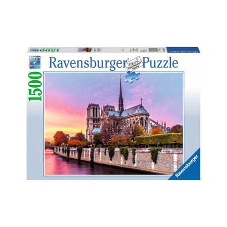 Puzzle: Malerisches Notre Dame (1500 Teile)