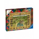 Puzzle: Hogwarts Karte (1500 Teile)