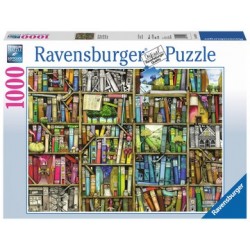 Puzzle: Magisches Bücherregal (1000 Teile)