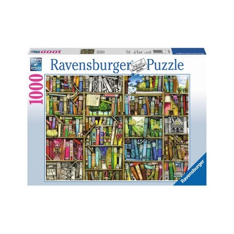 Puzzle: Magisches Bücherregal (1000 Teile)