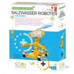 Green Science: Salzwasser Roboter