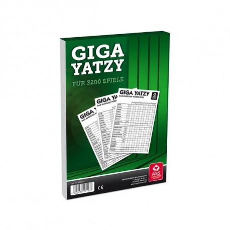 Giga Yatzy Block - Würfelspiel