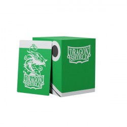 Dragon Shield: Double Deck Shell 150+: Green/Black