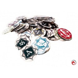 Token and Markers: Arkham Horror LCG Complete Tokens Set (149 Stück)