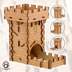 Dice Towers: Human/Medieval Dice Tower
