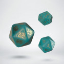 RuneQuest Turquoise/Gold Expansion Dice Set (3)