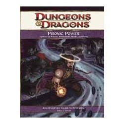 Dungeons and Dragons D&D Psionic Power