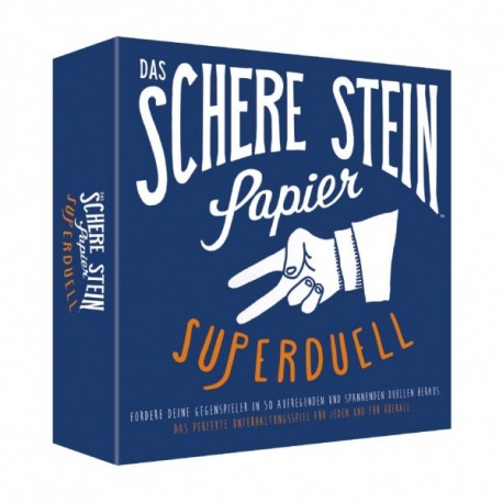 Das Schere-, Stein-, Papier-Superduell