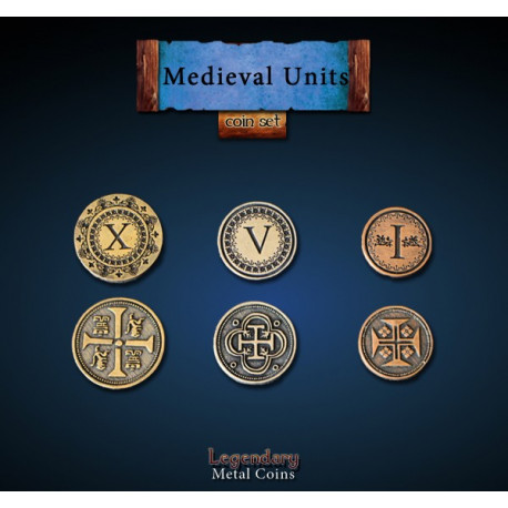 Medieval Units Coin Set (24 Stück)