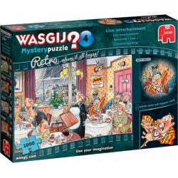 Wasgij Retro Mystery 4: Live Unterhaltung! (1000 Teile)