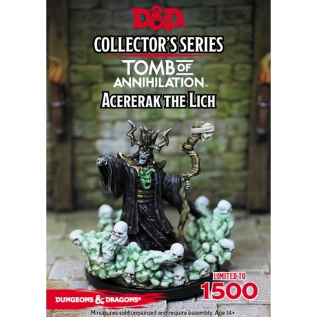 D&D Tomb of Annihilation Accererak the Lich Miniature * limitiert*