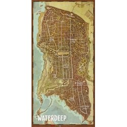 D&D: Waterdeep Vinyl Game Mat 20 x 40