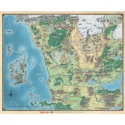 D&D Faerûn - Realm and Sword Coast Map