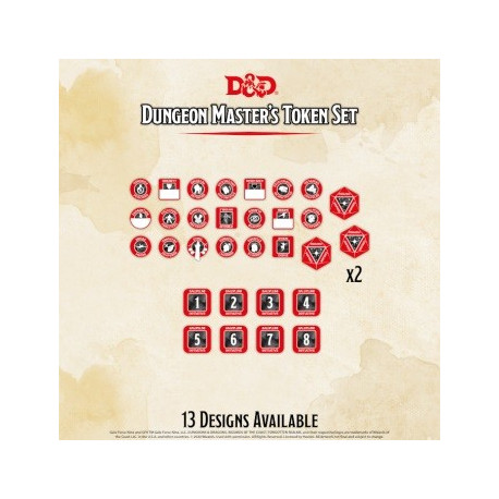 Dungeon & Dragons: Dungeon Master Token Set