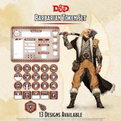 Dungeon & Dragons: Barbarian Token Set