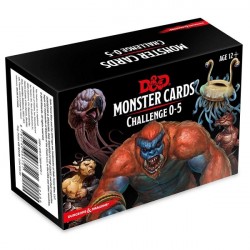 Dungeons & Dragons: Monster Cards, Challenge 0-5 (179 Cards)