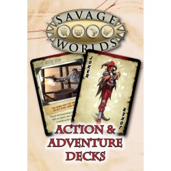Savage Worlds: Action & Adventure Decks