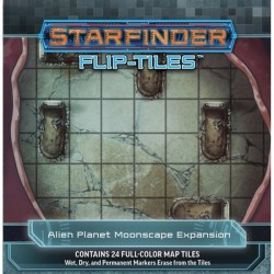 Starfinder: Flip-Tiles - Alien Planet Moonscape Expansion