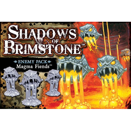 Shadows of Brimstone: Magma Fiends Enemy Pack [Expansion]