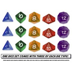 Sentinels Comics: The Roleplaying Game Dice Set