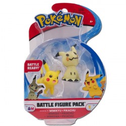 Pokemon Battle Figure Set Mimigma und Pikachu