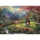 Puzzle Thomas Kinkade Disney Mulan Blossoms of Love