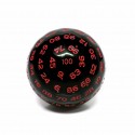 Würfelset Pearl: Black/Red (7)
