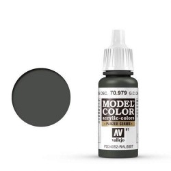 Vallejo Model Color 097 Braungrün German Camo Dark Green 17 ml