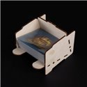 Magnetic Card Tray Square 80 x 80 mm