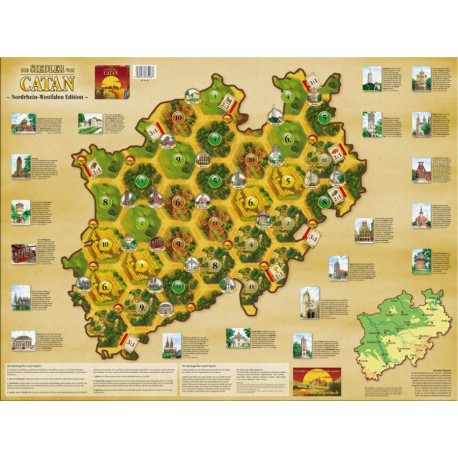 Catan Spielplan NRW