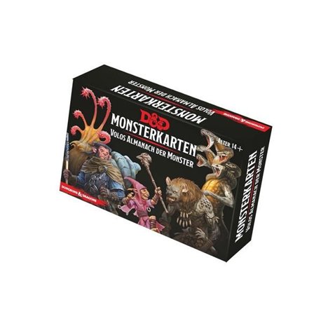 Dungeons & Dragons D&D Monsterkarten Volos Almanach der Monster