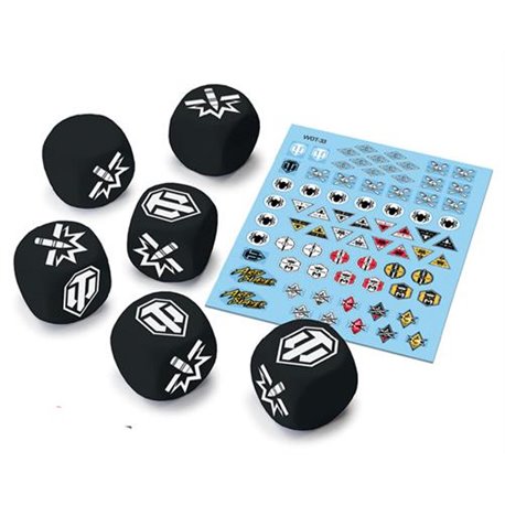 World of Tanks Tank Ace Dice & Decals