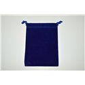 CHX02376 Suedecloth Dice Bag Royal Blue Small