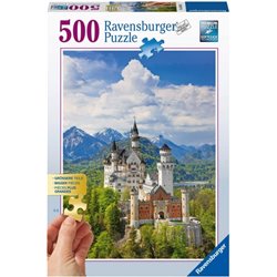 Puzzle: Märchenhaftes Schloss (500 Teile)