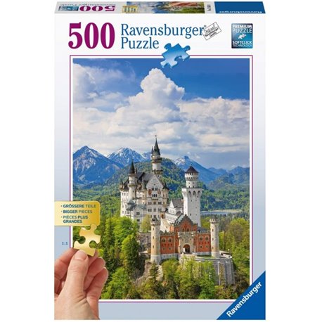 Puzzle: Märchenhaftes Schloss (500 Teile)