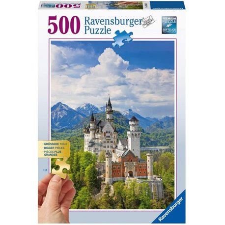 Puzzle: Märchenhaftes Schloss (500 Teile)