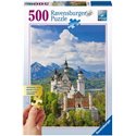 Puzzle: Märchenhaftes Schloss (500 Teile)